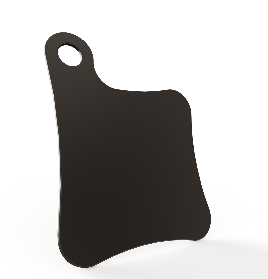 Motorcycle Inspection License Plate 11 gauge / powder coated