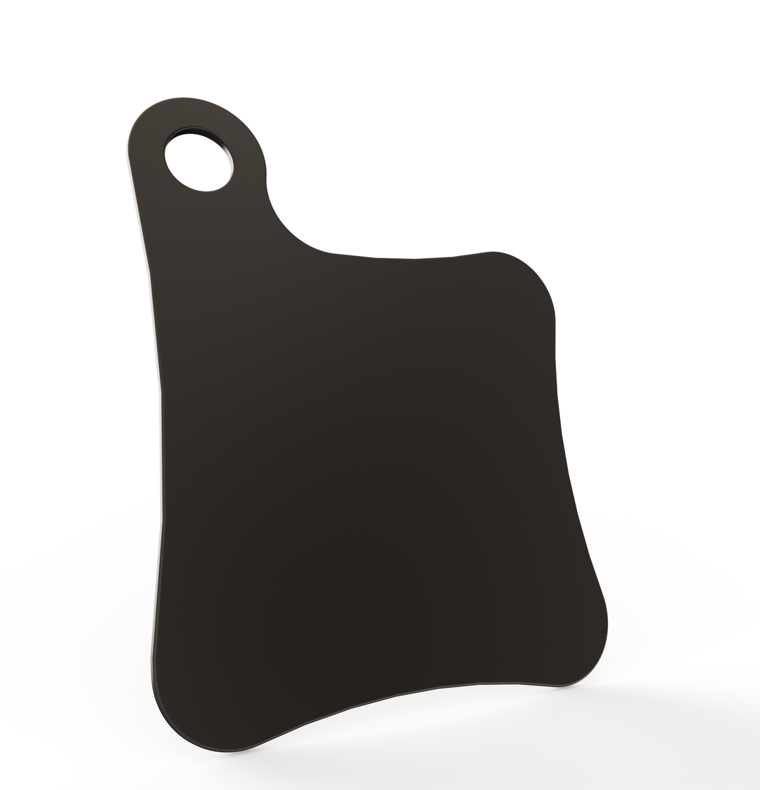 Motorcycle Inspection License Plate 11 gauge / powder coated