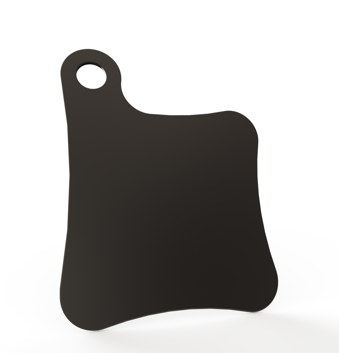 Motorcycle Inspection License Plate 11 gauge / powder coated