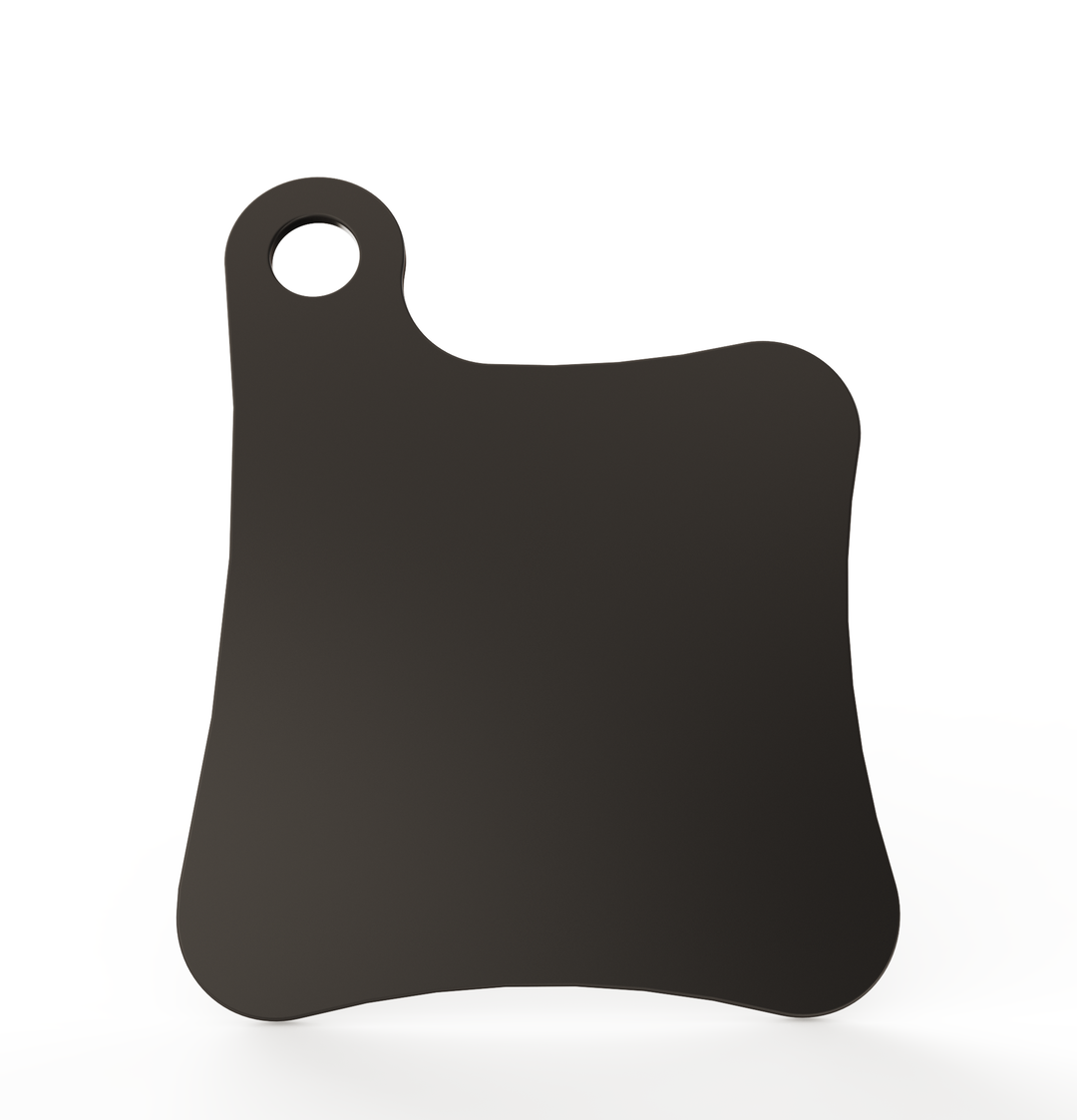 Motorcycle Inspection License Plate 11 gauge / powder coated