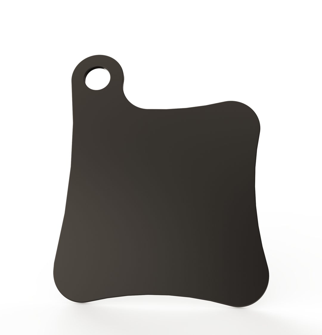 Motorcycle Inspection License Plate 11 gauge / powder coated