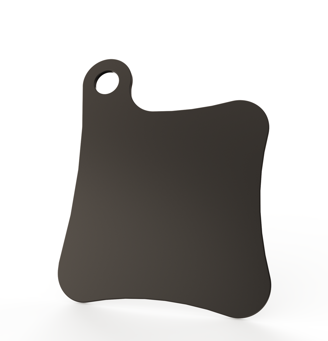 Motorcycle Inspection License Plate 11 gauge / powder coated