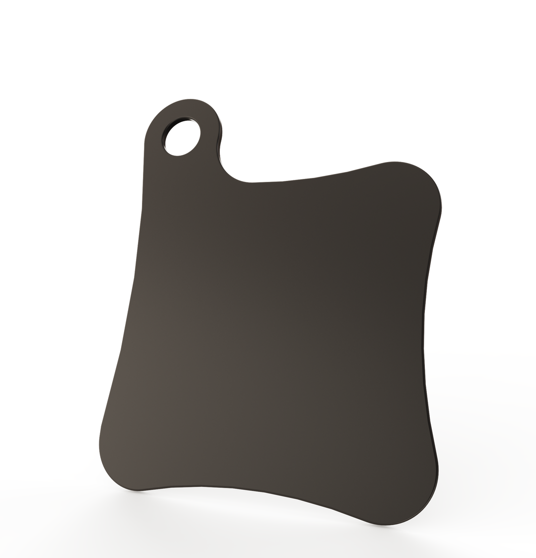 Motorcycle Inspection License Plate 11 gauge / powder coated