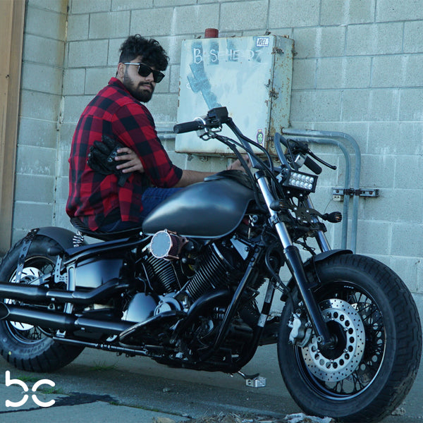 Yamaha V-Star Dragstar XVS1100 Turn Signal Brackets (Left & Right)