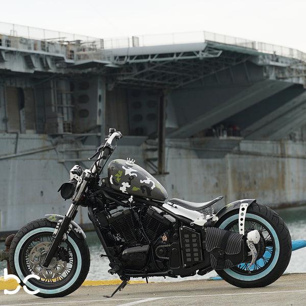 Kawasaki Vulcan vn800  Bobber Chopper Solo Seat Kit (v2)