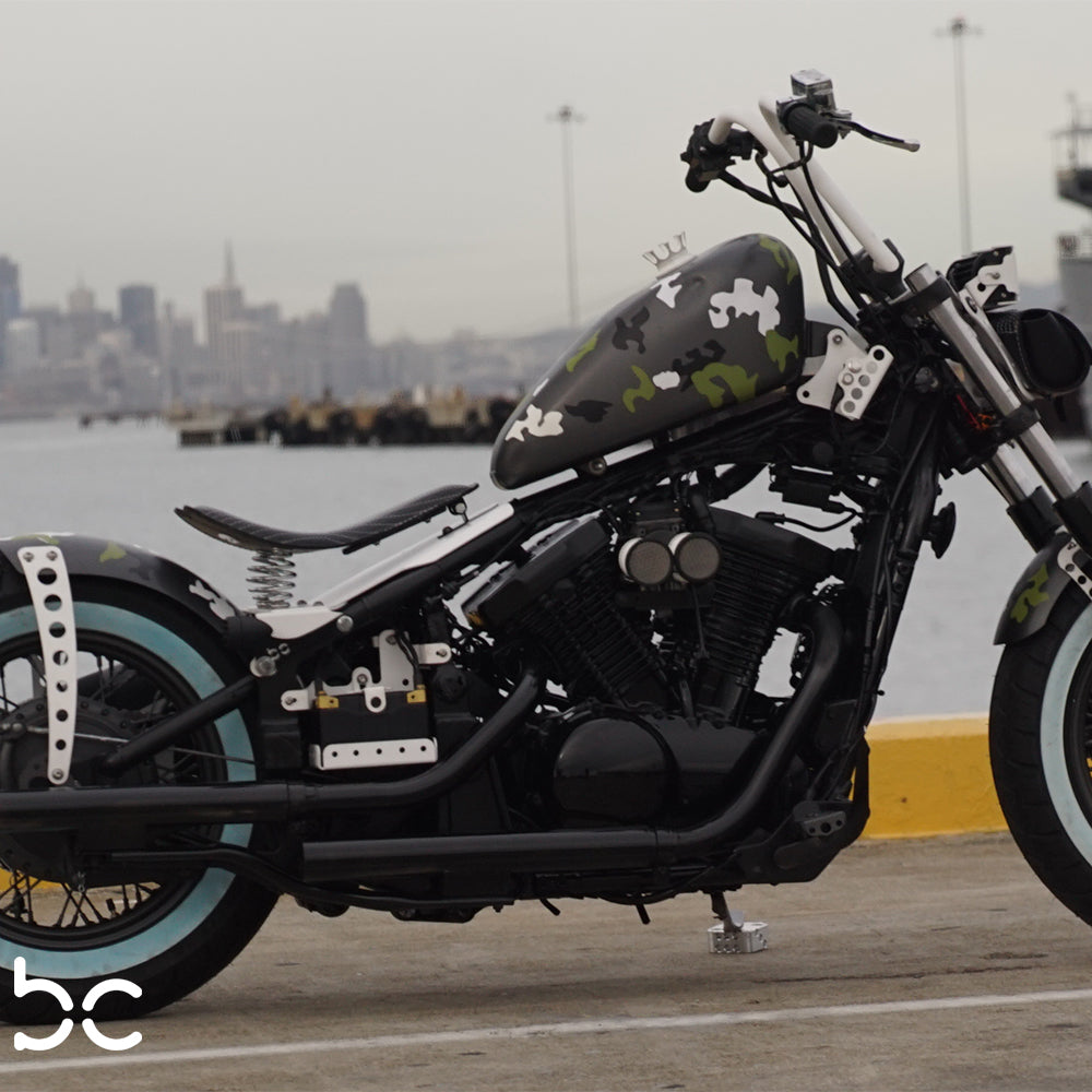 Kawasaki Vulcan vn800  Bobber Chopper Solo Seat Kit (v2)