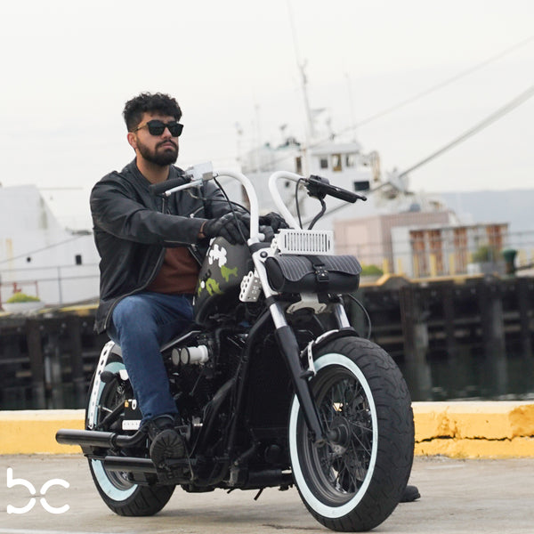 Kawasaki Vulcan VN800  to Harley Super Sucker Intake Air Cleaner (Adapter + Super Sucker (STAGE 1) Intake Air Filter )