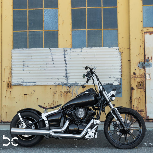 Kawasaki Vulcan vn900 Leather Solo Seat Kit