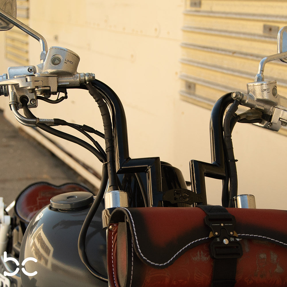 Kawasaki Vulcan VN1500 Leather Bobber SOLO Seat Conversion Kit+ 16” HOLES Seat