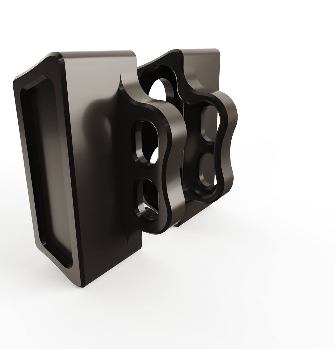 Kawasaki Vulcan vn900 Rear Turn Signal Brackets (Left & Right) + (DOUBLE) BILLET Turn Signals + Brake Lights LED (2PC)