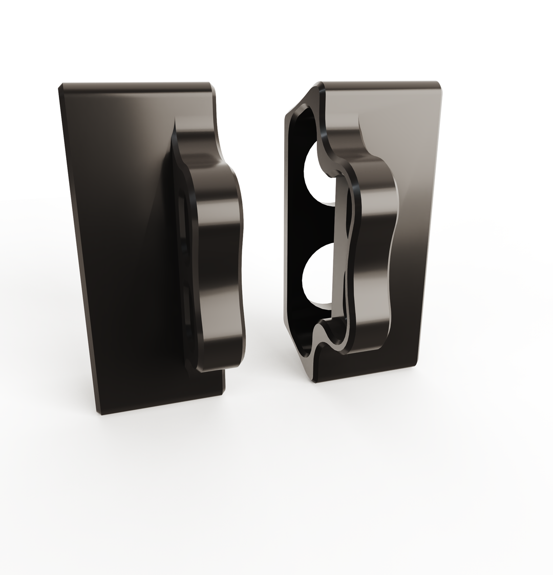 Kawasaki Vulcan vn900 Rear Turn Signal Brackets (Left & Right) + (DOUBLE) BILLET Turn Signals + Brake Lights LED (2PC)