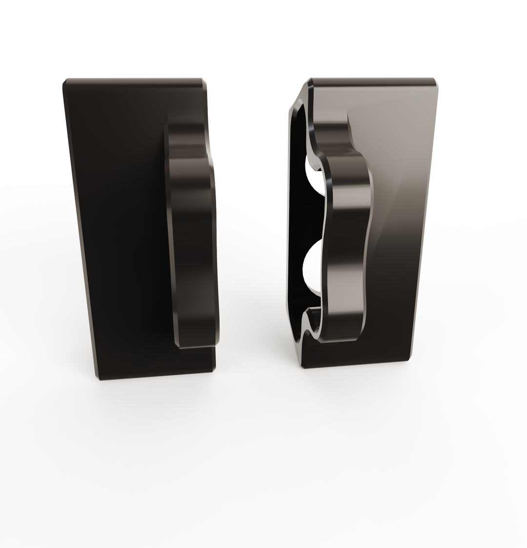 Kawasaki Vulcan vn900 Rear Turn Signal Brackets (Left & Right) + (DOUBLE) BILLET Turn Signals + Brake Lights LED (2PC)