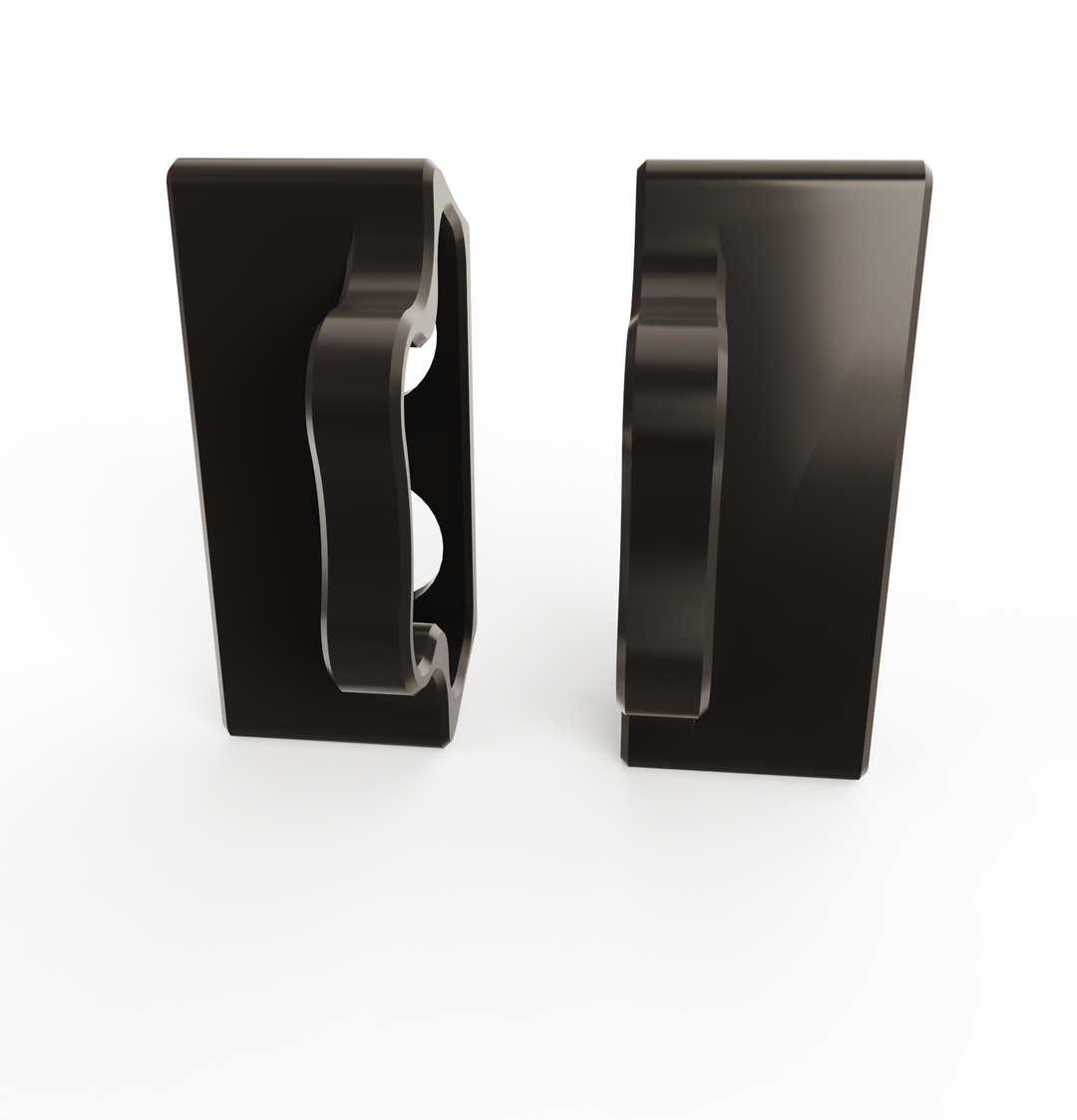 Kawasaki Vulcan vn900 Rear Turn Signal Brackets (Left & Right) + (DOUBLE) BILLET Turn Signals + Brake Lights LED (2PC)