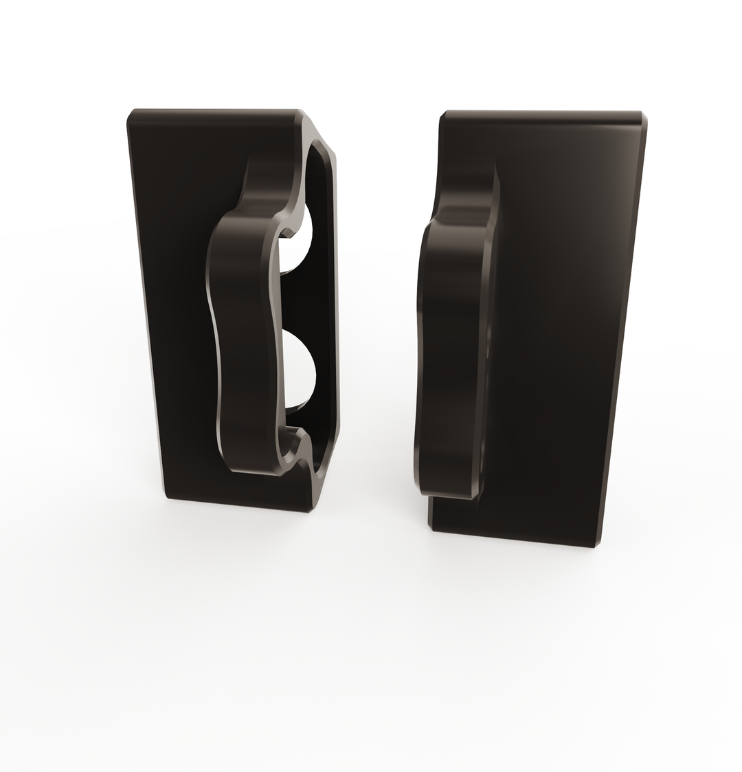 Kawasaki Vulcan vn900 Rear Turn Signal Brackets (Left & Right) + (DOUBLE) BILLET Turn Signals + Brake Lights LED (2PC)