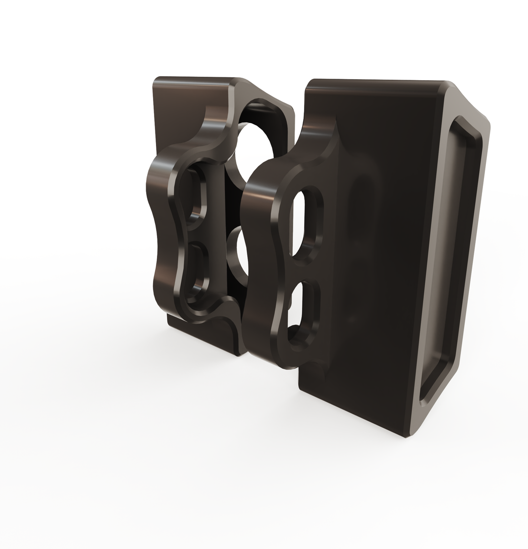 Kawasaki Vulcan vn900 Rear Turn Signal Brackets (Left & Right) + (DOUBLE) BILLET Turn Signals + Brake Lights LED (2PC)