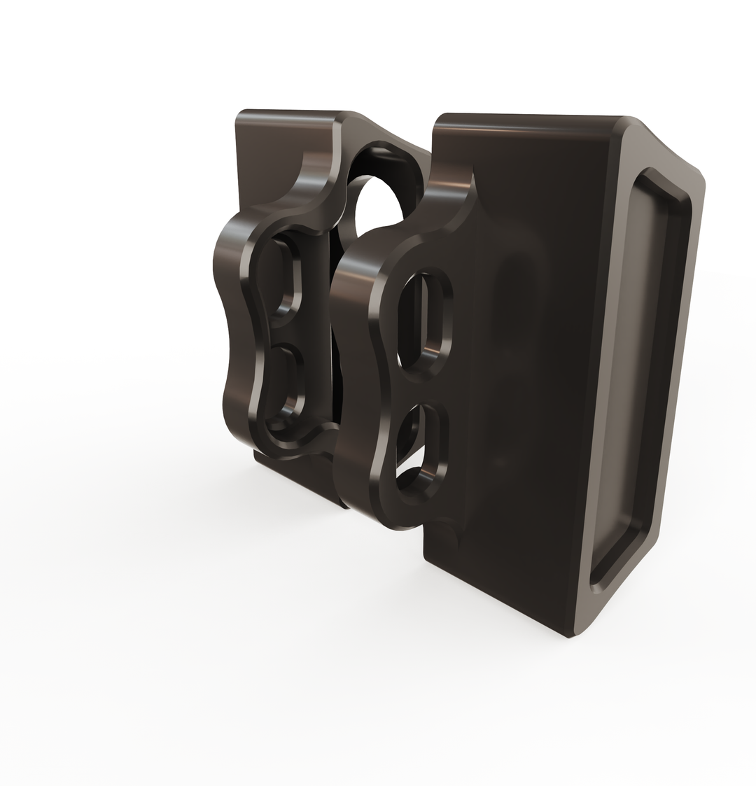 Kawasaki Vulcan vn900 Rear Turn Signal Brackets (Left & Right) + (DOUBLE) BILLET Turn Signals + Brake Lights LED (2PC)