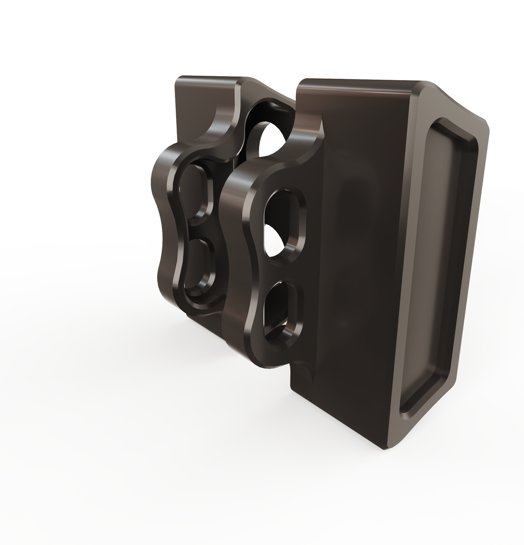 Kawasaki Vulcan vn900 Rear Turn Signal Brackets (Left & Right) + (DOUBLE) BILLET Turn Signals + Brake Lights LED (2PC)