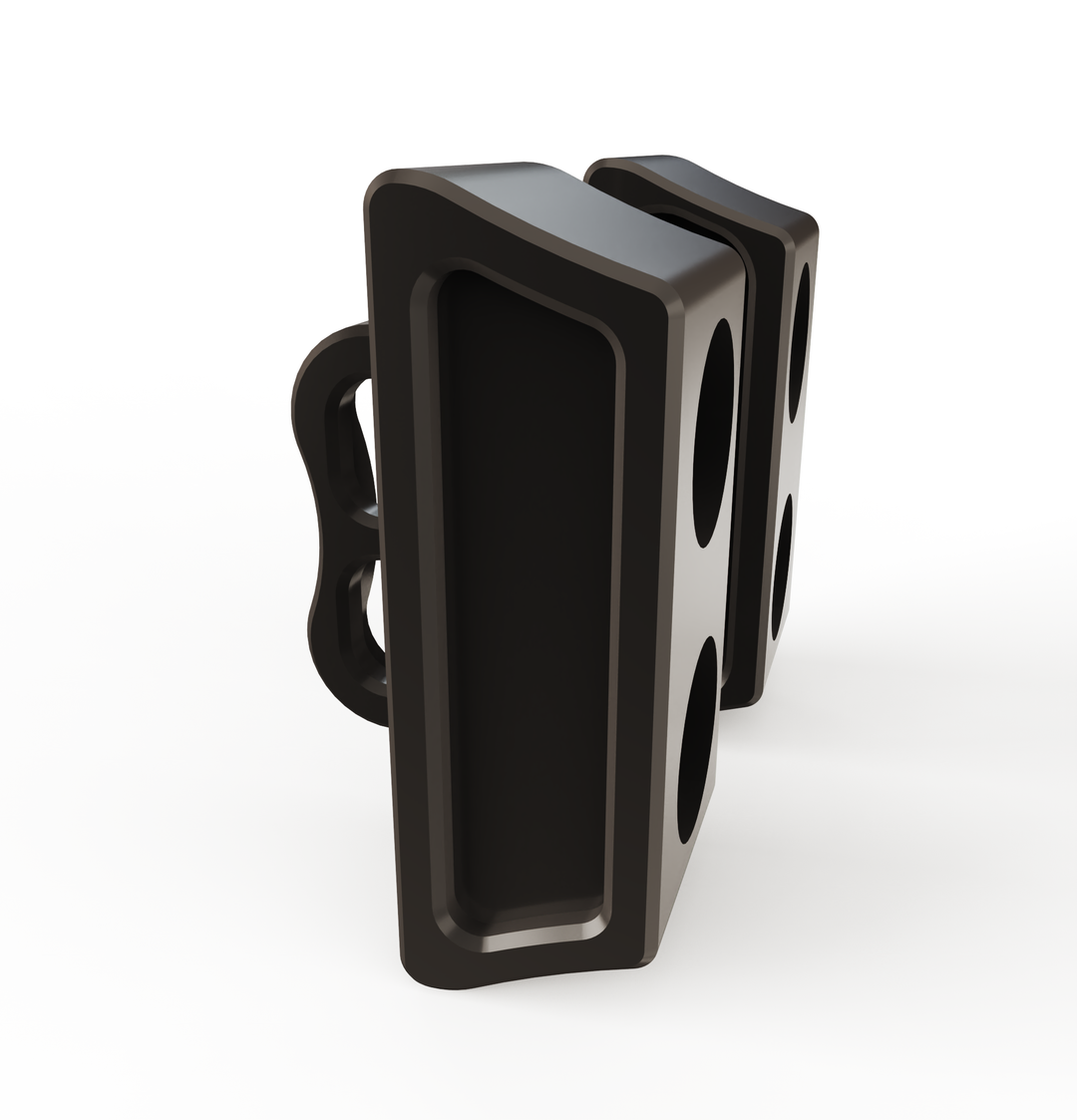 Kawasaki Vulcan vn900 Rear Turn Signal Brackets (Left & Right) + (DOUBLE) BILLET Turn Signals + Brake Lights LED (2PC)