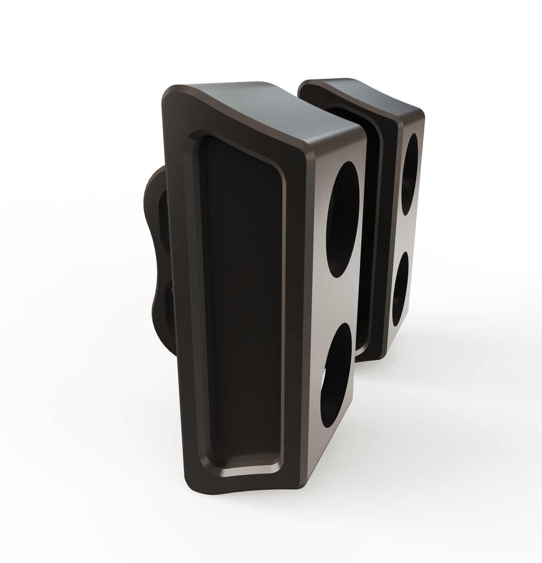 Kawasaki Vulcan vn900 Rear Turn Signal Brackets (Left & Right) + (DOUBLE) BILLET Turn Signals + Brake Lights LED (2PC)