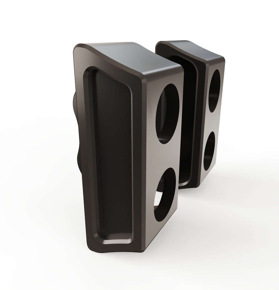 Kawasaki Vulcan vn900 Rear Turn Signal Brackets (Left & Right) + (DOUBLE) BILLET Turn Signals + Brake Lights LED (2PC)