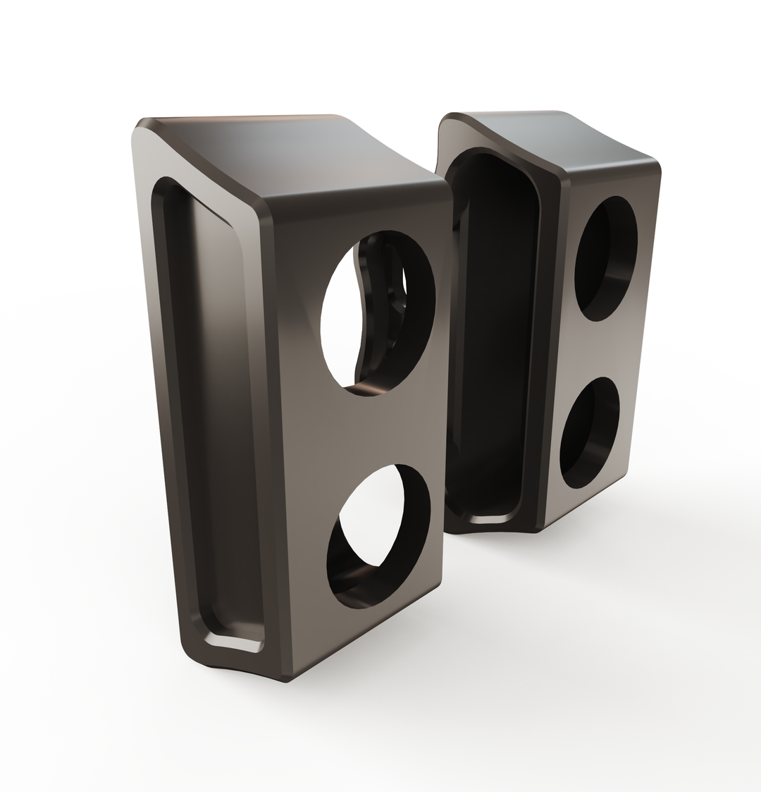 Kawasaki Vulcan vn900 Rear Turn Signal Brackets (Left & Right) + (DOUBLE) BILLET Turn Signals + Brake Lights LED (2PC)