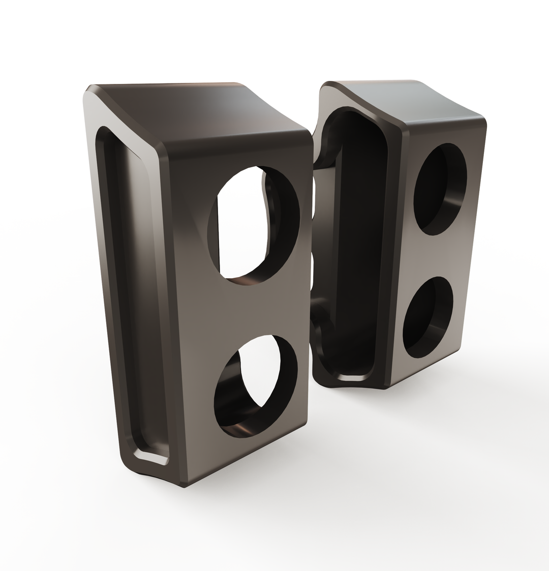 Kawasaki Vulcan vn900 Rear Turn Signal Brackets (Left & Right) + (DOUBLE) BILLET Turn Signals + Brake Lights LED (2PC)