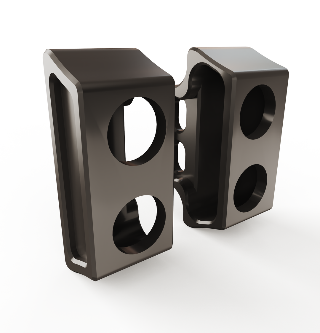 Kawasaki Vulcan vn900 Rear Turn Signal Brackets (Left & Right) + (DOUBLE) BILLET Turn Signals + Brake Lights LED (2PC)