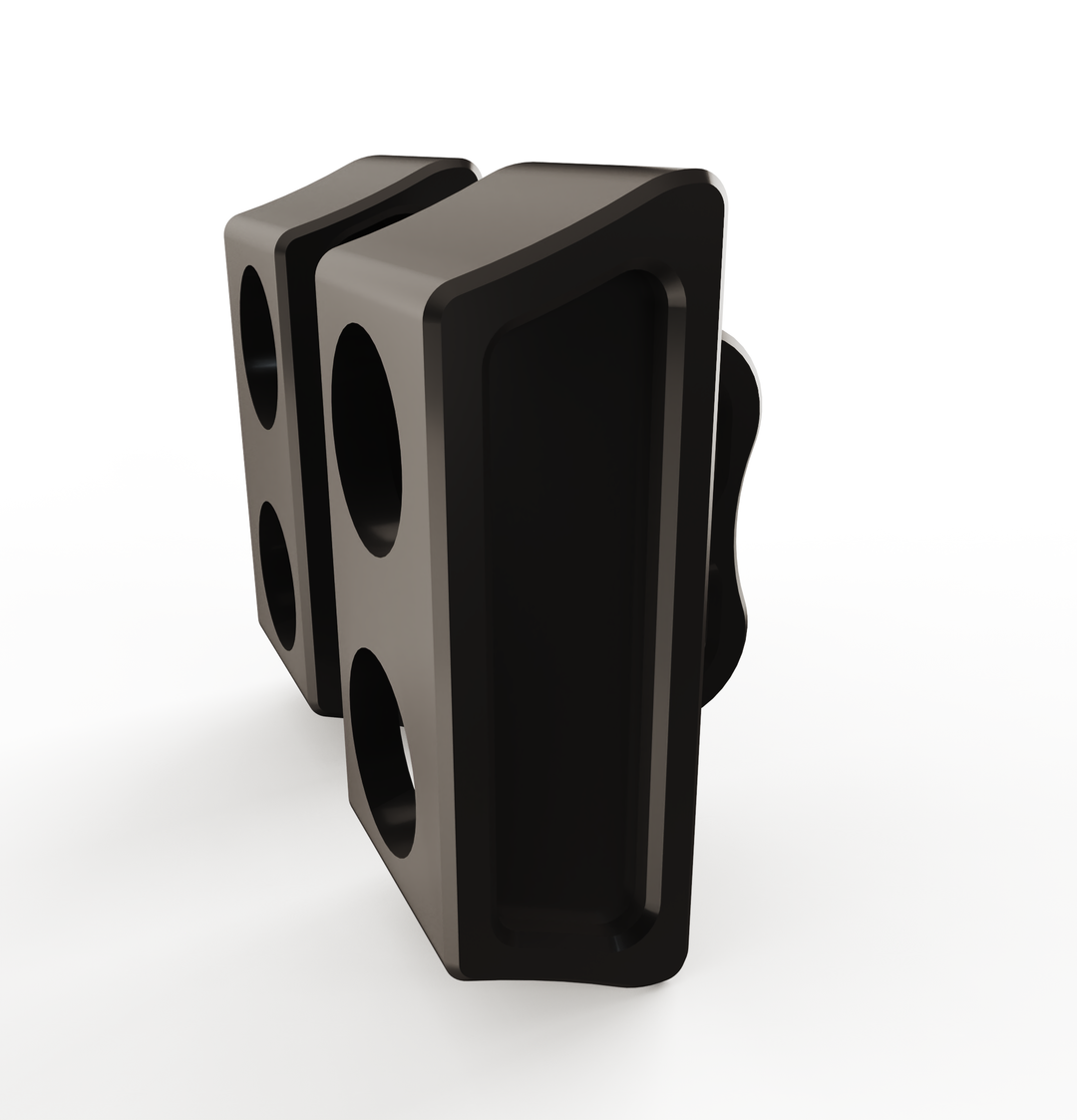 Kawasaki Vulcan vn900 Rear Turn Signal Brackets (Left & Right) + (DOUBLE) BILLET Turn Signals + Brake Lights LED (2PC)