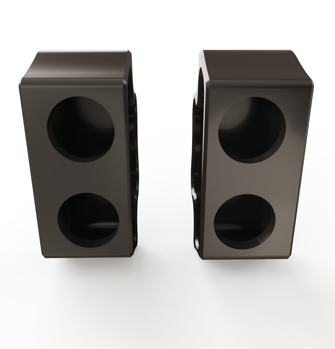 Kawasaki Vulcan vn900 Rear Turn Signal Brackets (Left & Right) + (DOUBLE) BILLET Turn Signals + Brake Lights LED (2PC)