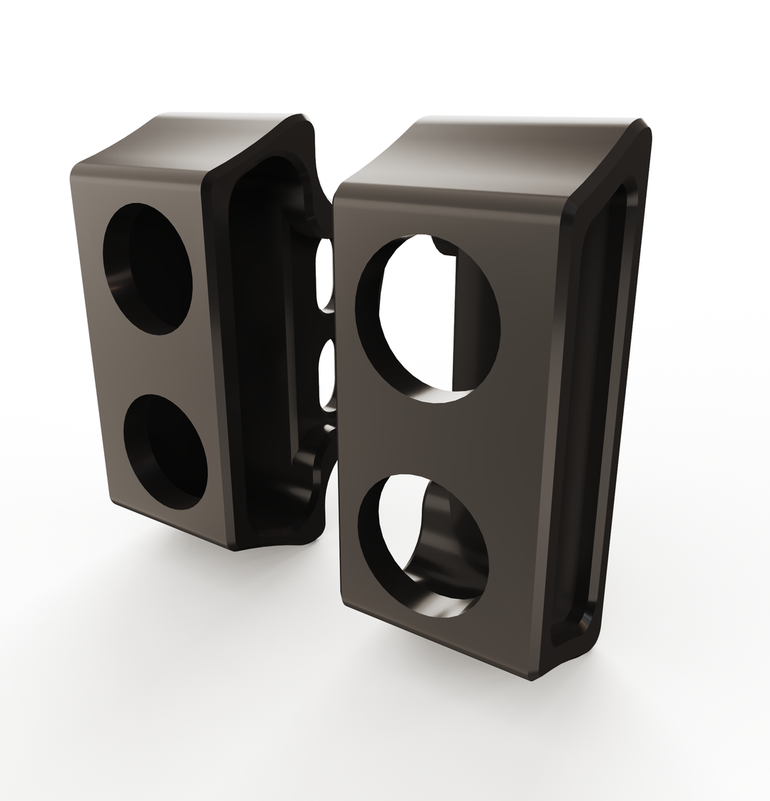 Kawasaki Vulcan vn900 Rear Turn Signal Brackets (Left & Right) + (DOUBLE) BILLET Turn Signals + Brake Lights LED (2PC)