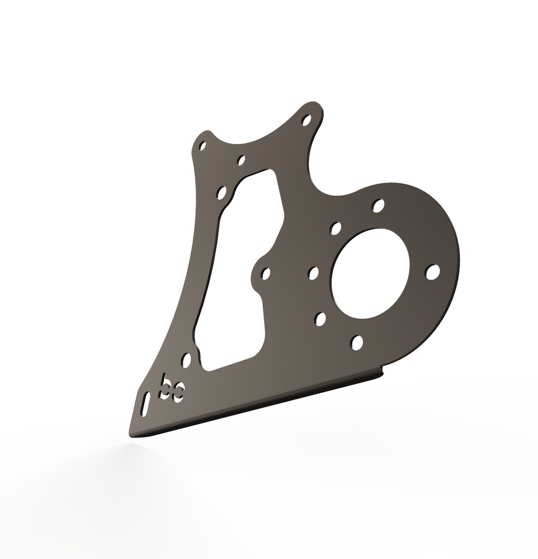 Harley Softail / Fatboy 2000-2017  Rear (ALUMINUM) Fender Combo Kit (Rear Fender + Fender Bracket + Fender Strut Bracket +Struts)