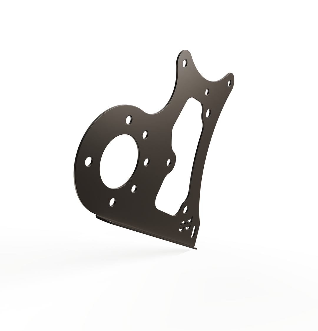 Harley Softail / Fatboy 2000-2017  Rear (ALUMINUM) Fender Combo Kit (Rear Fender + Fender Bracket + Fender Strut Bracket +Struts)