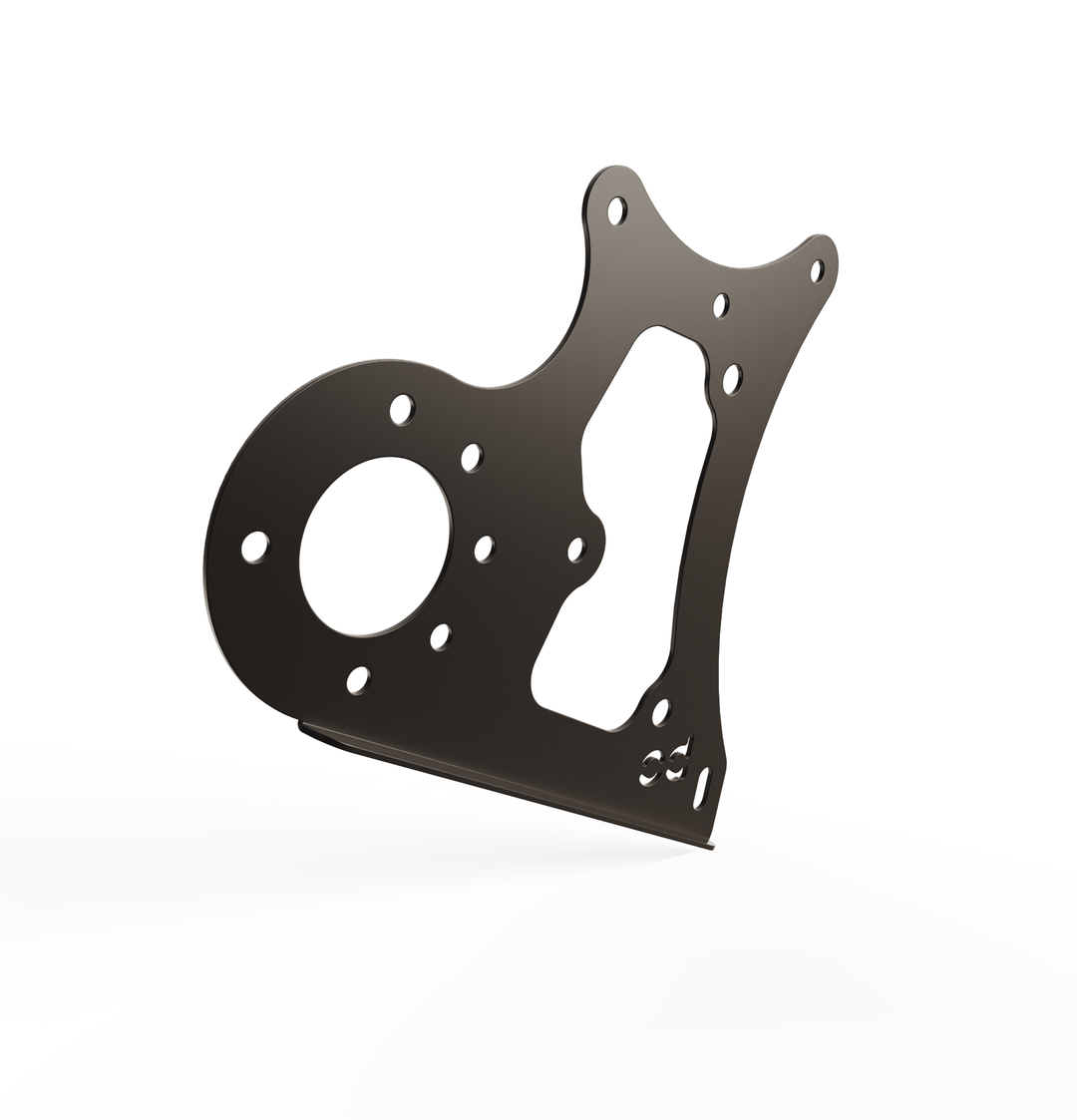 Harley Softail / Fatboy 2000-2017  Rear (STEEL) Fender Combo Kit (Rear Fender + Fender Bracket + Fender Strut Bracket +Struts)