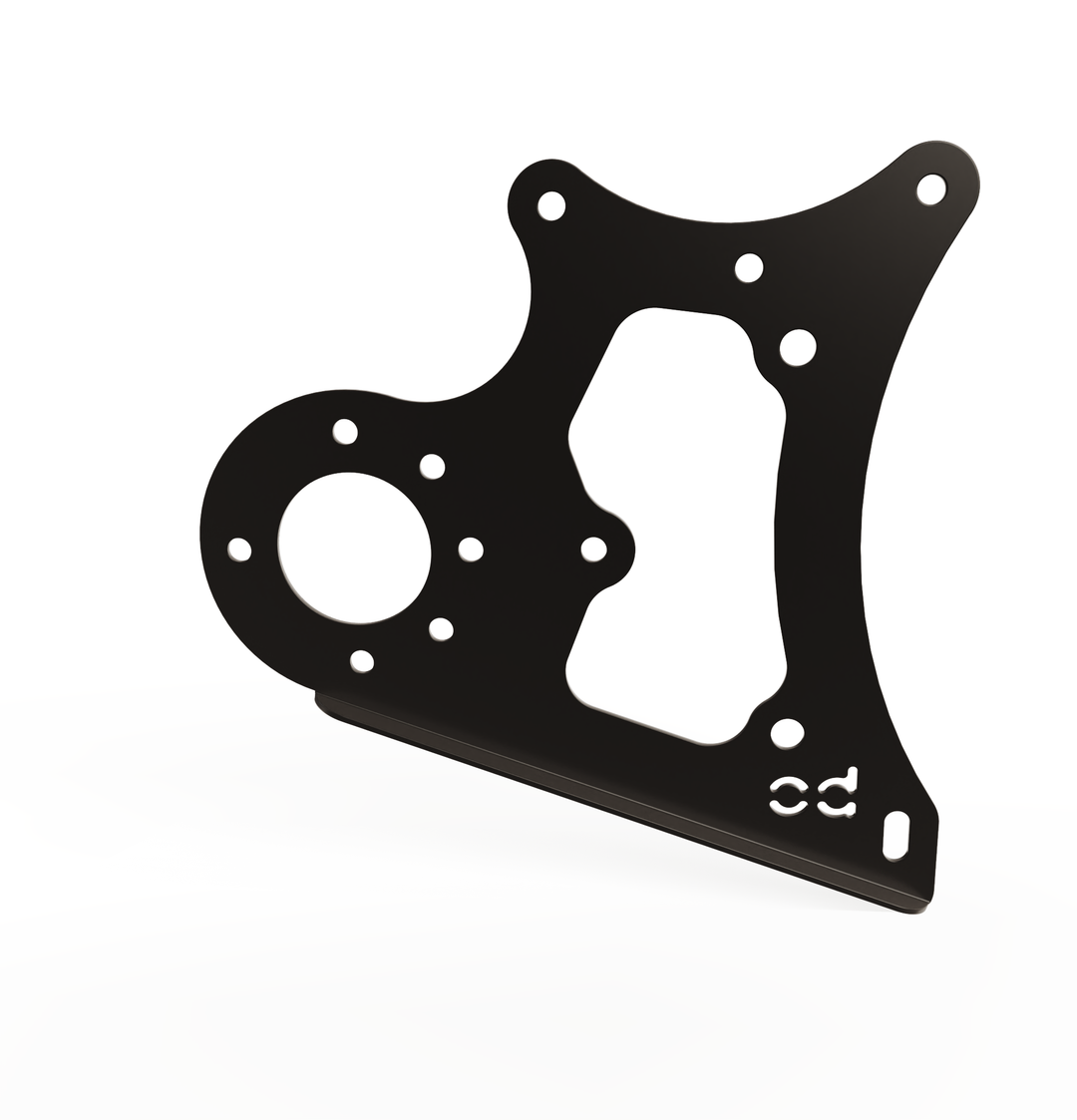 Harley Softail / Fatboy 2000-2017  Rear (ALUMINUM) Fender Combo Kit (Rear Fender + Fender Bracket + Fender Strut Bracket +Struts)