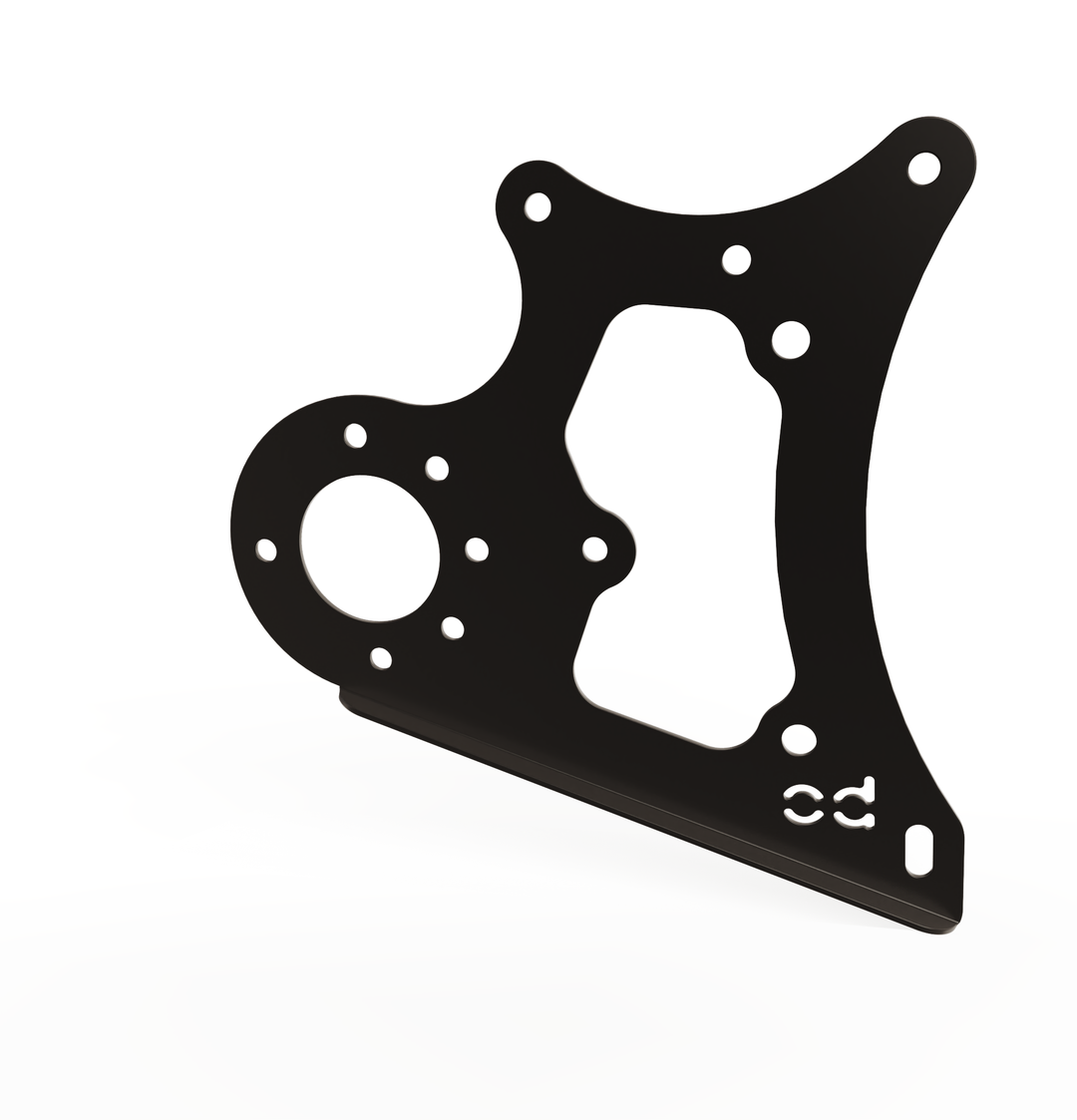Harley Softail / Fatboy 2000-2017  Rear (STEEL) Fender Combo Kit (Rear Fender + Fender Bracket + Fender Strut Bracket +Struts)