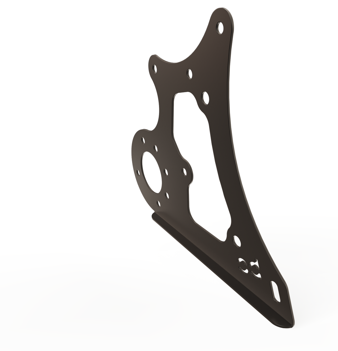 Harley Softail / Fatboy 2000-2017  Rear (STEEL) Fender Combo Kit (Rear Fender + Fender Bracket + Fender Strut Bracket +Struts)