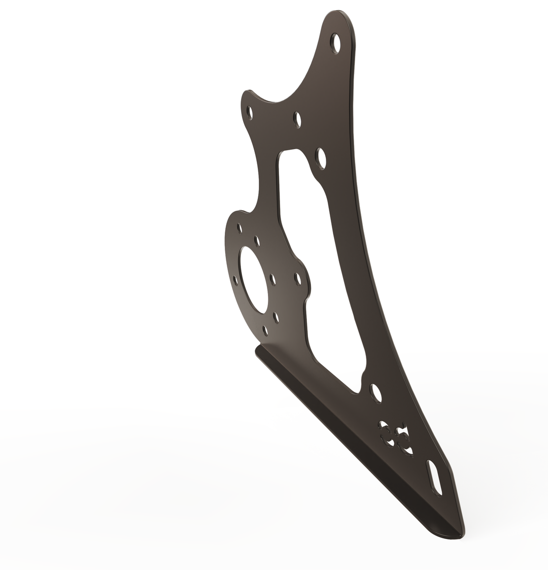 Harley Softail / Fatboy 2000-2017  Rear (ALUMINUM) Fender Combo Kit (Rear Fender + Fender Bracket + Fender Strut Bracket +Struts)