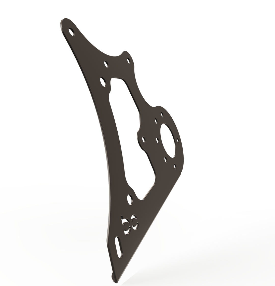 Harley Softail / Fatboy 2000-2017  Rear (ALUMINUM) Fender Combo Kit (Rear Fender + Fender Bracket + Fender Strut Bracket +Struts)