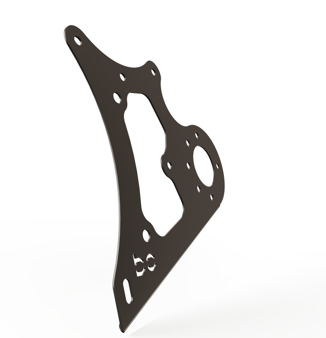 Harley Softail / Fatboy 2000-2017  Rear (ALUMINUM) Fender Combo Kit (Rear Fender + Fender Bracket + Fender Strut Bracket +Struts)