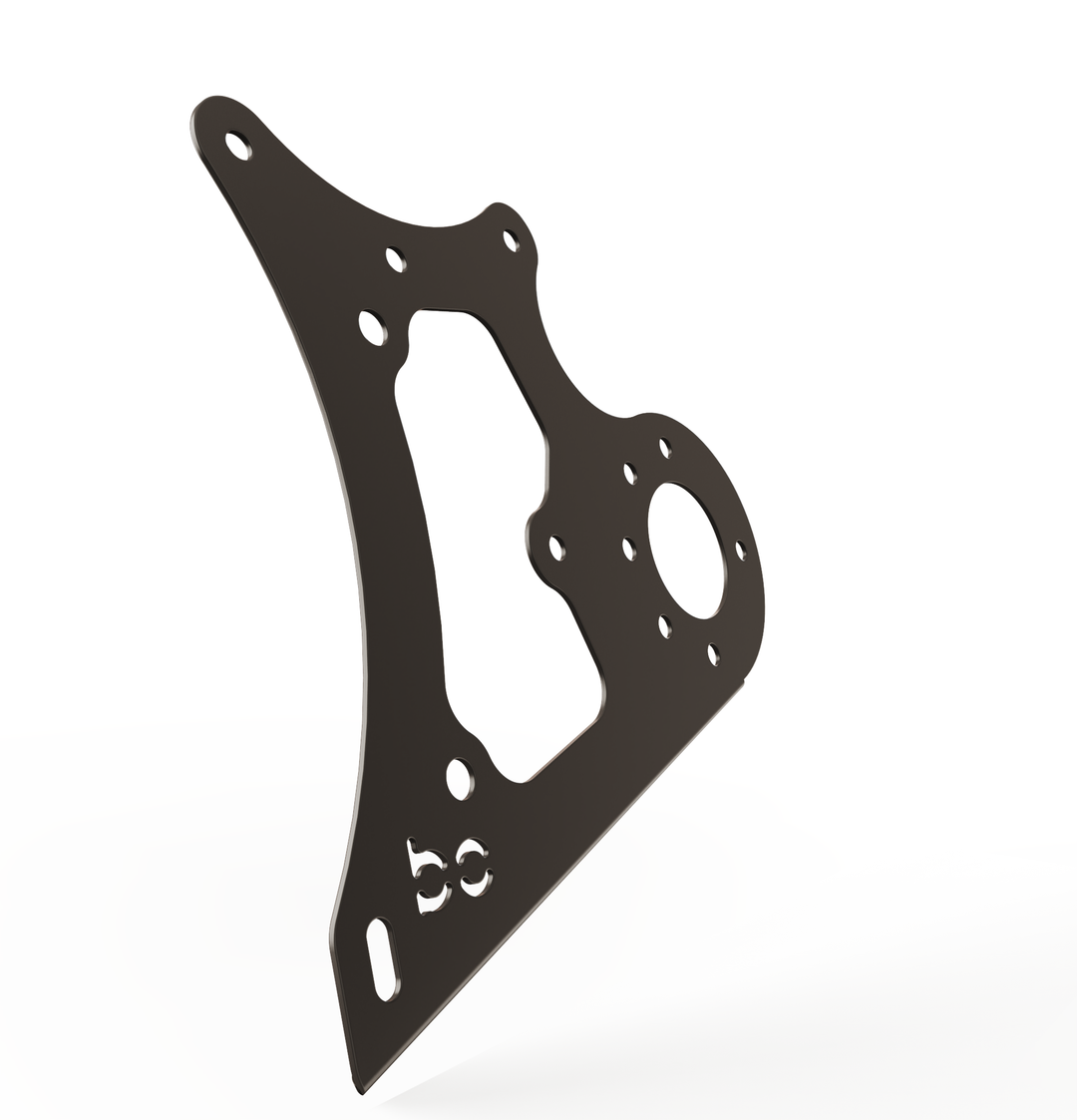 Harley Softail / Fatboy 2000-2017  Rear (ALUMINUM) Fender Combo Kit (Rear Fender + Fender Bracket + Fender Strut Bracket +Struts)