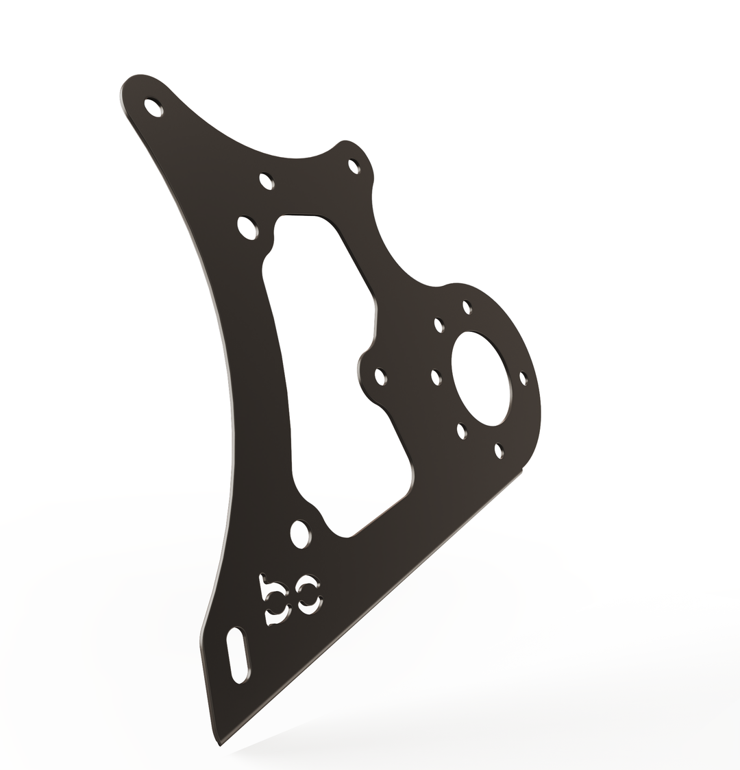 Harley Softail / Fatboy 2000-2017  Rear (ALUMINUM) Fender Combo Kit (Rear Fender + Fender Bracket + Fender Strut Bracket +Struts)
