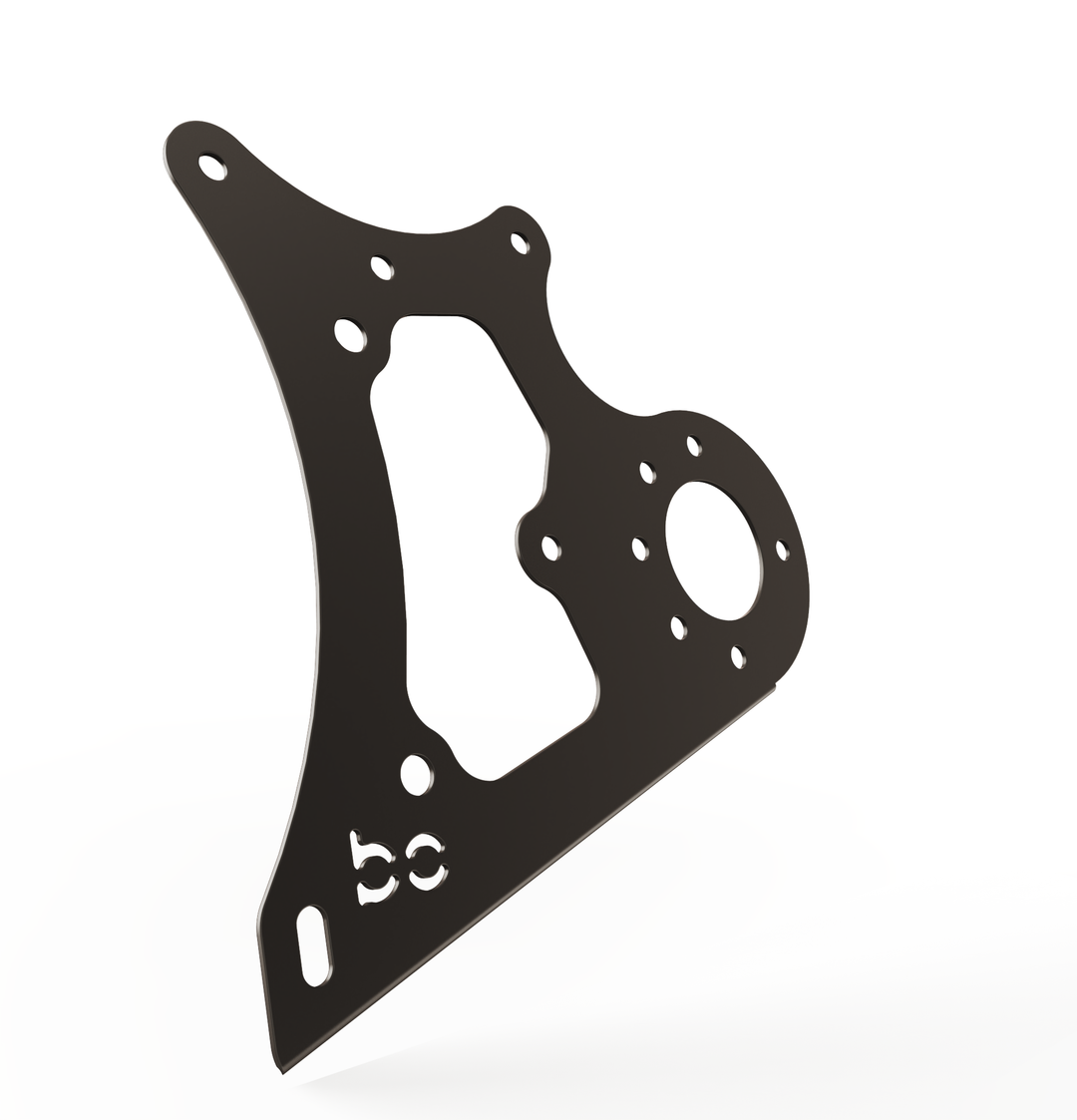 Harley Softail / Fatboy 2000-2017  Rear (STEEL) Fender Combo Kit (Rear Fender + Fender Bracket + Fender Strut Bracket +Struts)