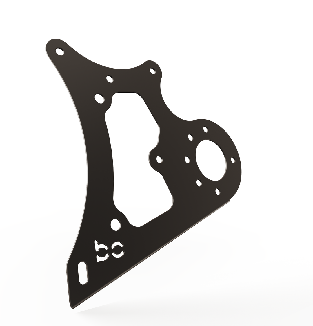 Harley Softail / Fatboy 2000-2017  Rear (ALUMINUM) Fender Combo Kit (Rear Fender + Fender Bracket + Fender Strut Bracket +Struts)