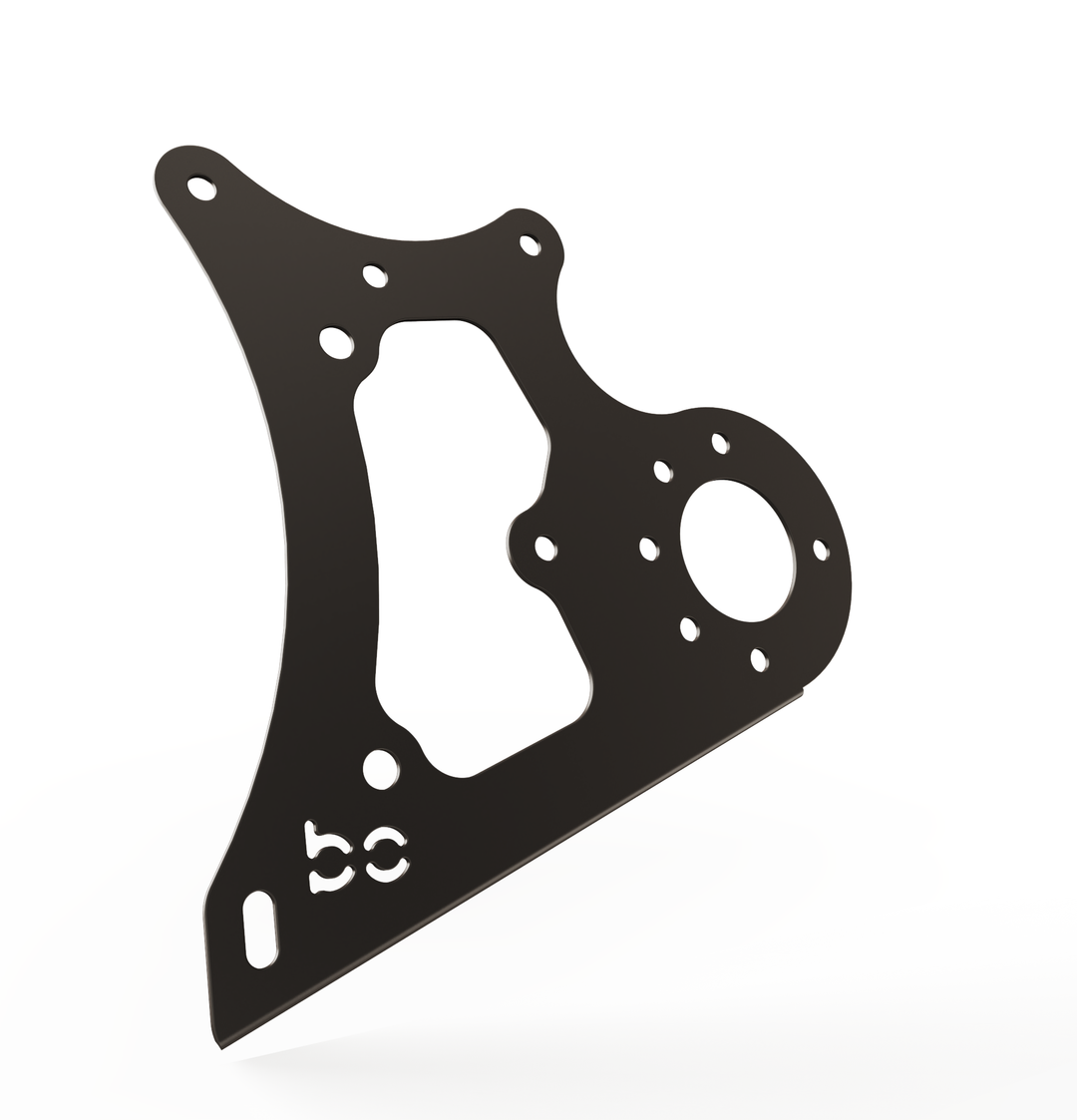 Harley Softail / Fatboy 2000-2017  Rear (ALUMINUM) Fender Combo Kit (Rear Fender + Fender Bracket + Fender Strut Bracket +Struts)