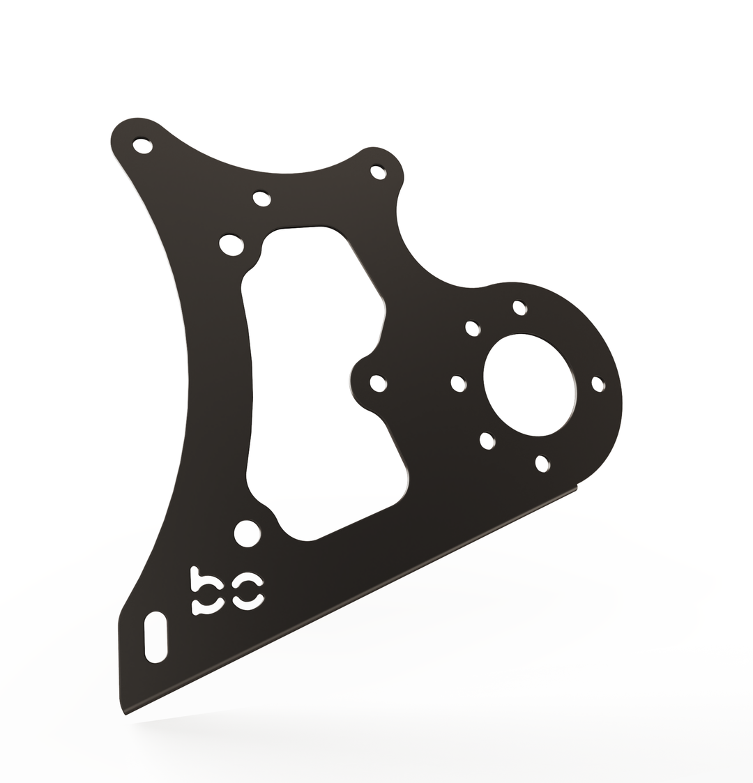 Harley Softail / Fatboy 2000-2017  Rear (STEEL) Fender Combo Kit (Rear Fender + Fender Bracket + Fender Strut Bracket +Struts)