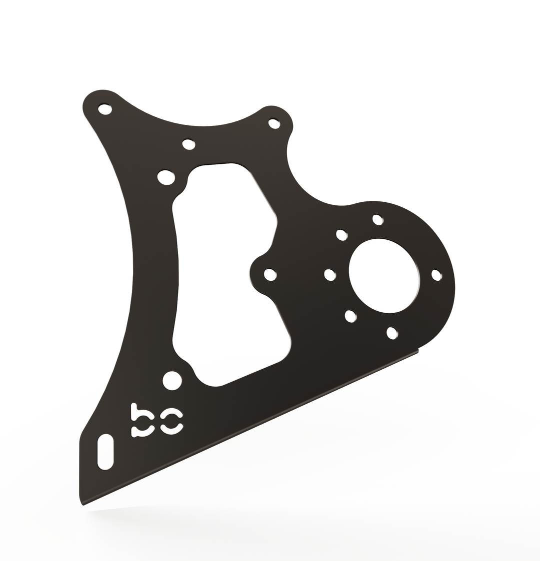 Harley Softail / Fatboy 2000-2017  Rear (STEEL) Fender Combo Kit (Rear Fender + Fender Bracket + Fender Strut Bracket +Struts)