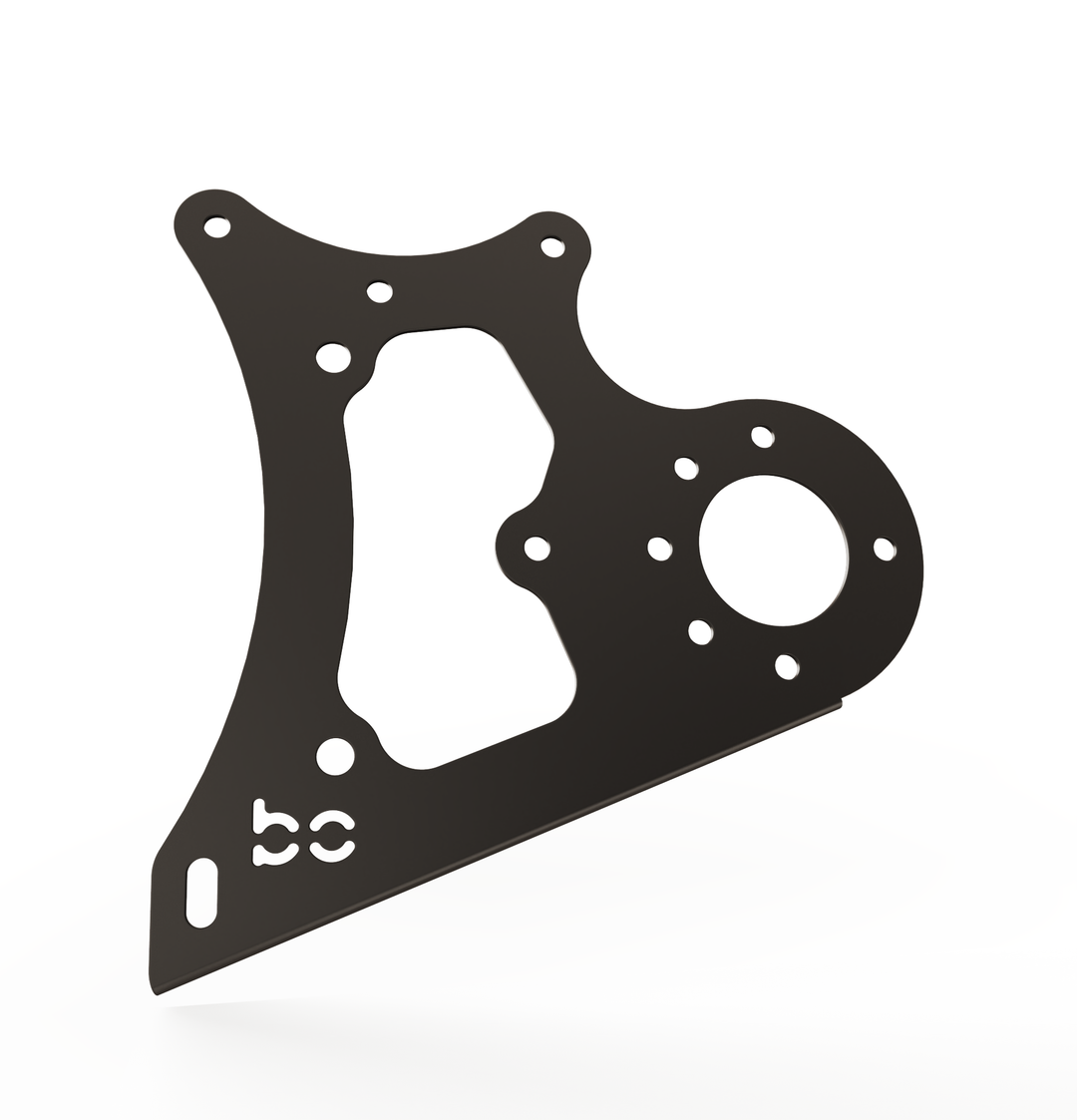 Harley Softail / Fatboy 2000-2017  Rear (STEEL) Fender Combo Kit (Rear Fender + Fender Bracket + Fender Strut Bracket +Struts)