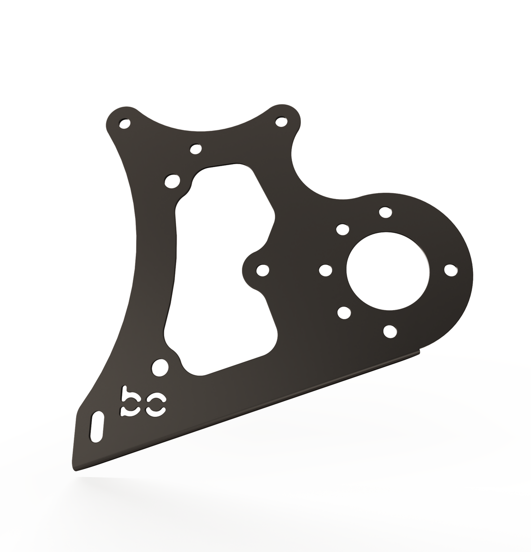 Harley Softail / Fatboy 2000-2017  Rear (ALUMINUM) Fender Combo Kit (Rear Fender + Fender Bracket + Fender Strut Bracket +Struts)