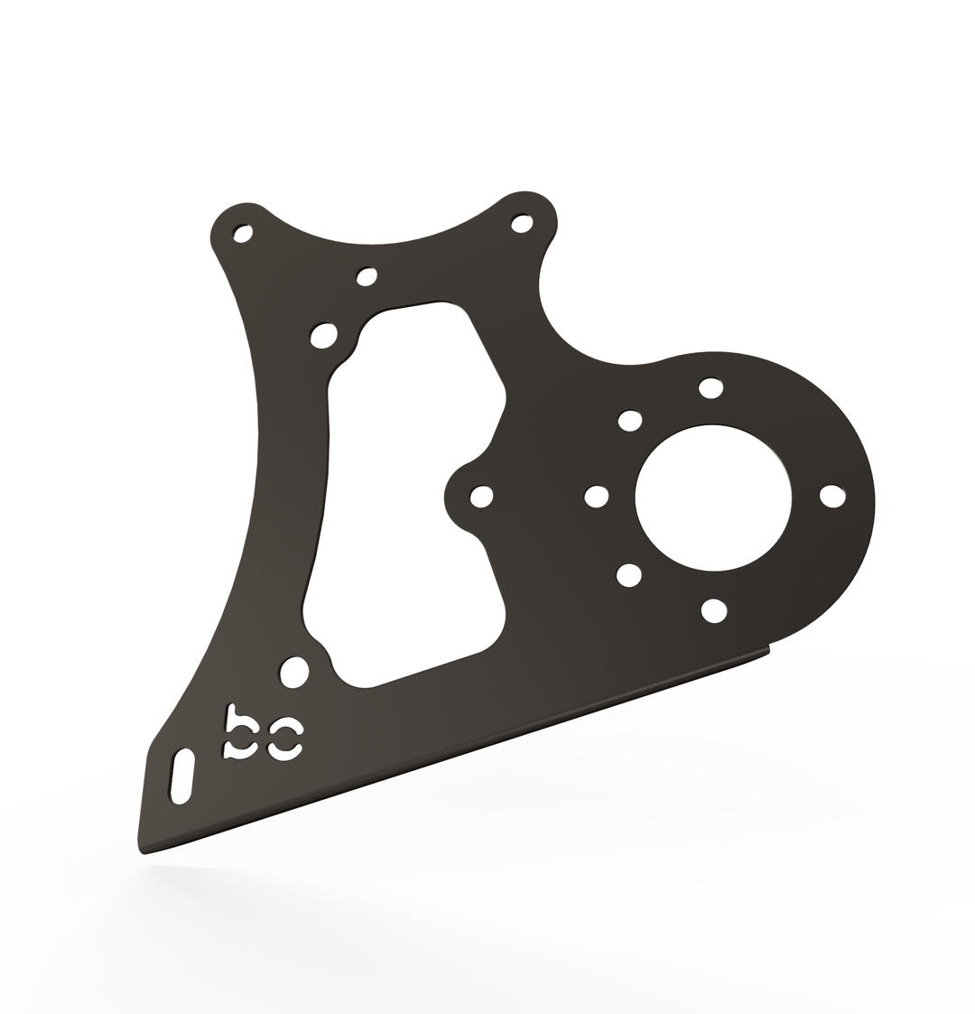 Harley Softail / Fatboy 2000-2017  Rear (STEEL) Fender Combo Kit (Rear Fender + Fender Bracket + Fender Strut Bracket +Struts)