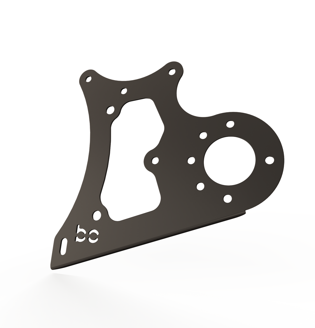 Harley Softail / Fatboy 2000-2017  Rear (ALUMINUM) Fender Combo Kit (Rear Fender + Fender Bracket + Fender Strut Bracket +Struts)